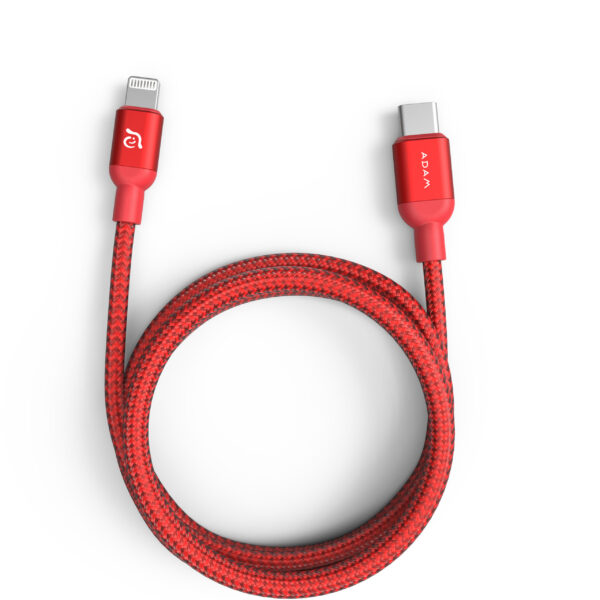 Cablu Impletit Fast Charge Lightning To Usb C Adam Elements Peak Ii