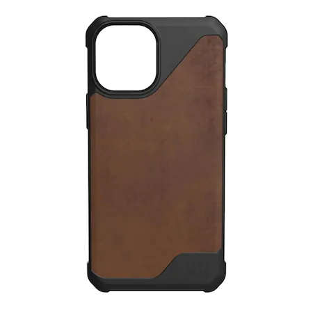 Carcasa Uag Metropolis Lt Lthr Iphone 12 Pro Max Brown