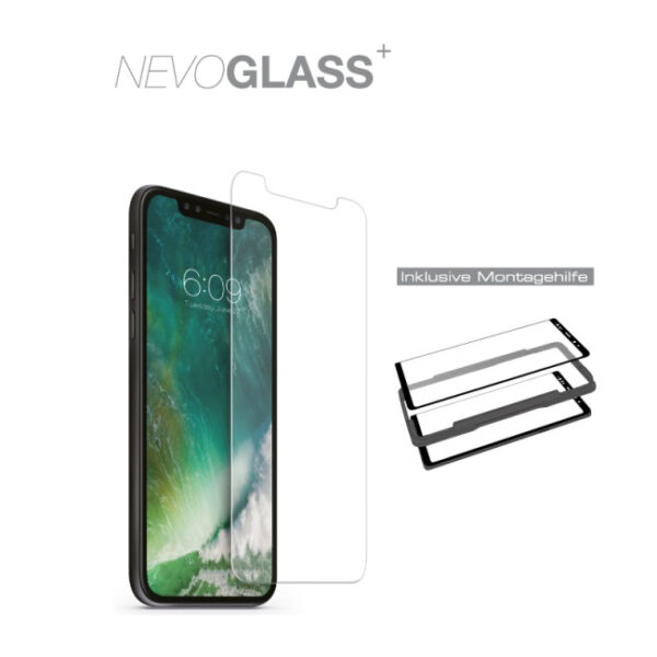 Folie De Sticla Cu Aplicator Nevox Nevoglass+ Pentru Apple Iphone 11 Pro Max Clear