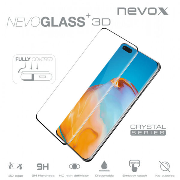 Folie Protectie Sticla Securizata Nevox Nevoglass 3d Pentru Huawei P40 Pro 2