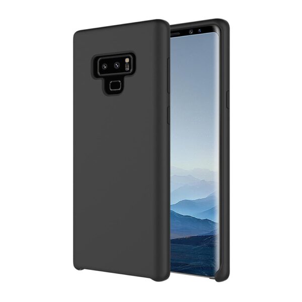 Husa Premium Liquid Silicon Samsung Galaxy Note 9 Black