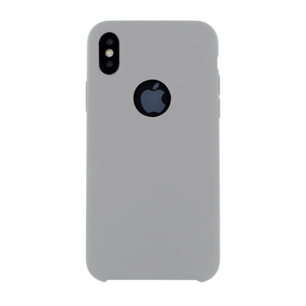 Husa Premium Liquid Silicon Iphone X Grey