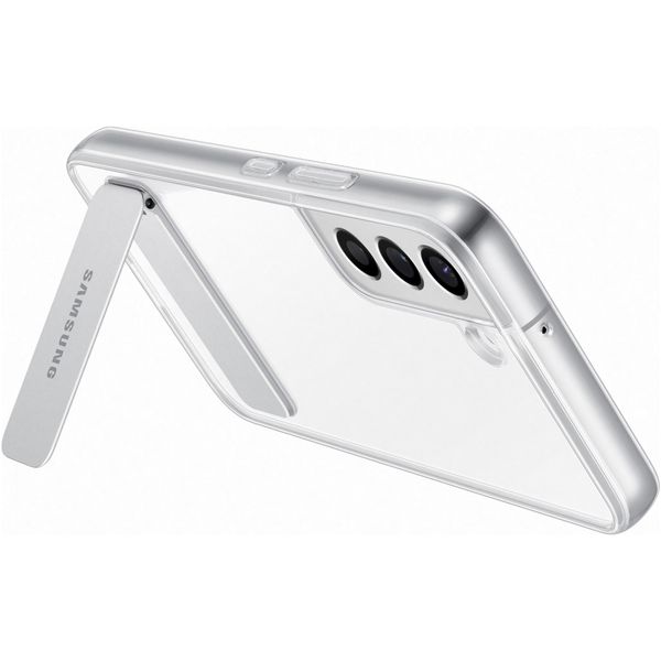 Husa Samsung Clear Standing Cover Pentru Galaxy S22 Transparent 2