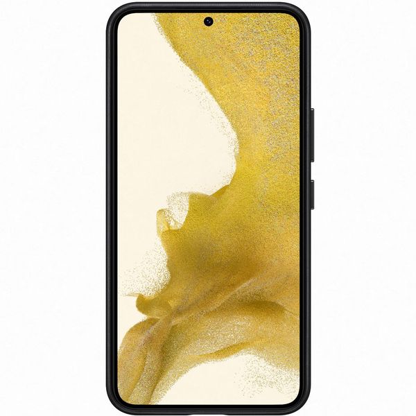 Husa Samsung Leather Cover Pentru Galaxy S22 Black 2