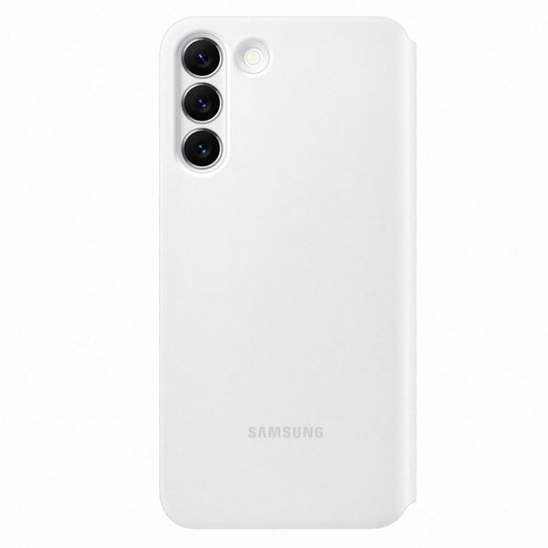 Husa Samsung Smart Clear View Cover Pentru Galaxy S22 Plus White 2