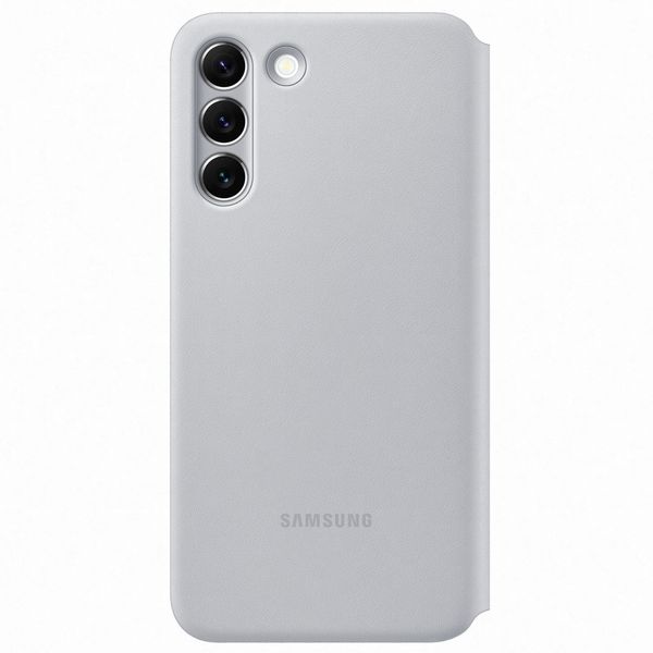 Husa Samsung Smart Led View Cover Pentru Galaxy S22 Plus Light Gray 2