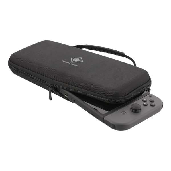 Husa De Transport Deltaco Gaming Pentru Nintendo Switch Oled 10 Sloturi Pentru Jocuri Negru 4