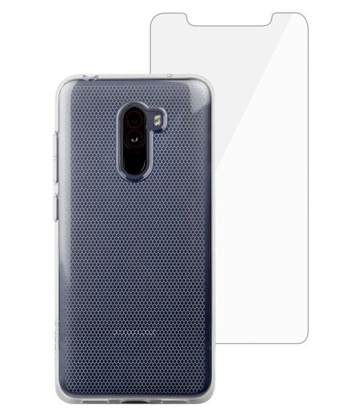 Husa + Folie De Protectie Skech Matrix Se Pentru Xiaomi Pocophone F1 Clear