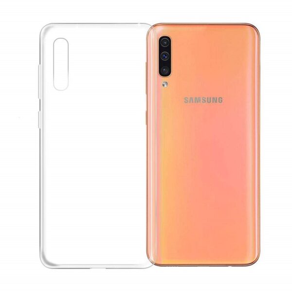 Husa Silicon Slim Pentru Samsung Galaxy A70 Clear 1