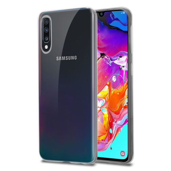 Husa Silicon Slim Pentru Samsung Galaxy A70 Clear