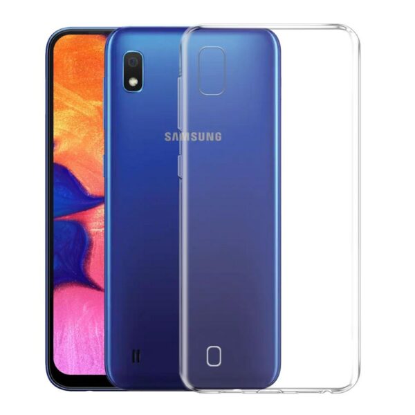 Husa ultra slim de silicon pentru samsung galaxy a10 clear 1