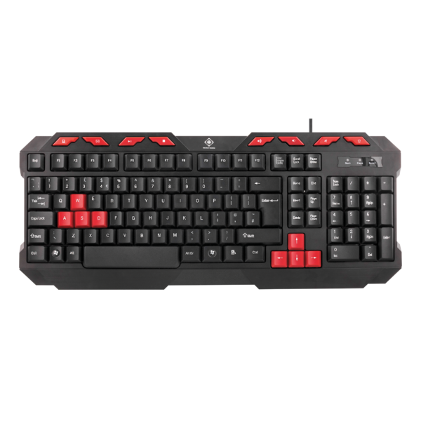 Kit Gaming Tastatura Mouse Mousepad Casti Deltaco Gaming Gear 1