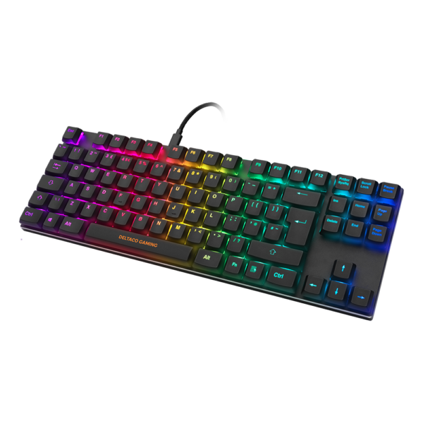 Tastatura Gaming Mecanica Cu Rgb Deltaco Gaming Tk