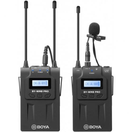 Boya By Wm8 Pro K1 Linie Wireless Uhf Cu Lavaliera Tx Rx By Wm8 Pro K1 26607 1