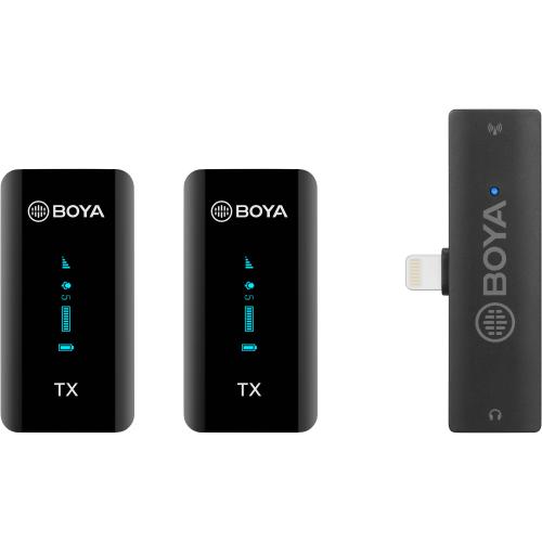 Boya By Xm6 S4 Digital True Wireless Dual Microphone Lightning Ios 2 4 Ghz By Xm6 S4 1