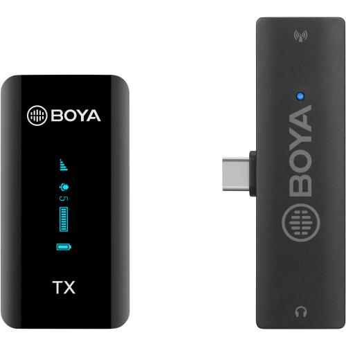 Boya By Xm6 S5 Digital True Wireless Microphone Usb Type C Mobiles 2 4 Ghz By Xm6 S5 1