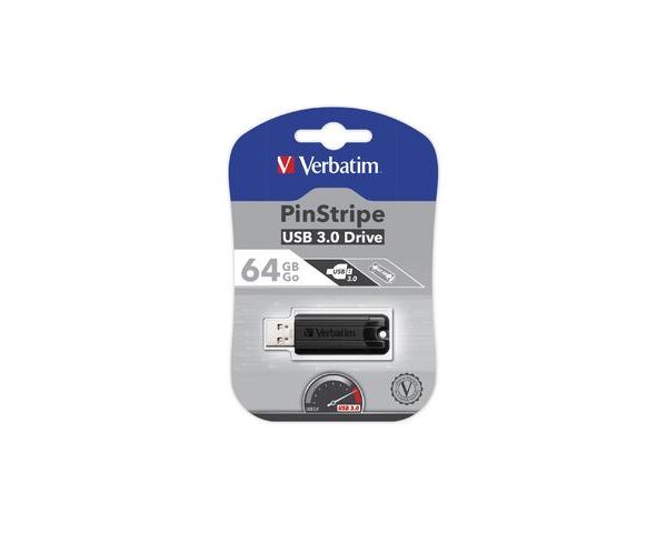 Verbatim Pinstripe Usb 3 0 64gb 49318 1