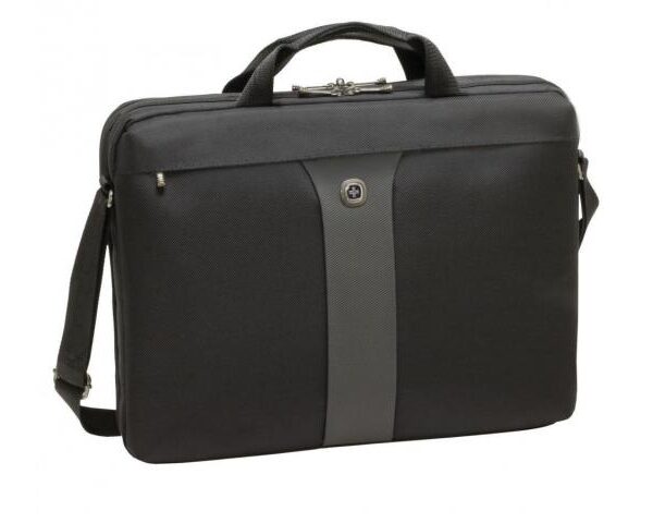 Wenger Legacy 17 Inch Slimcase Black Gray 600654 1