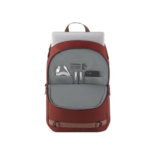 Wenger Next23 Tyon 15 6 Laptop Backpack Lava Red 612563 5