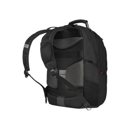 Wenger Pegasus Deluxe Ballistic 16 Laptop Backpack Black 606492 1