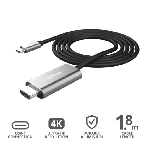 Trust Calyx Usb C To Hdmi Adapter Cable 23332 1