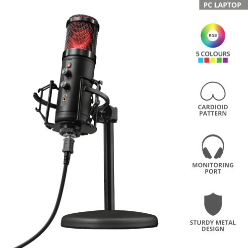 Trust Gxt 256 Exxo Streaming Microphone 23510 25608 1