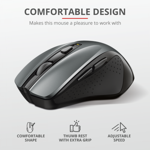 Trust Nito Wireless Mouse 5but Ergo 2200dpi 24115 1