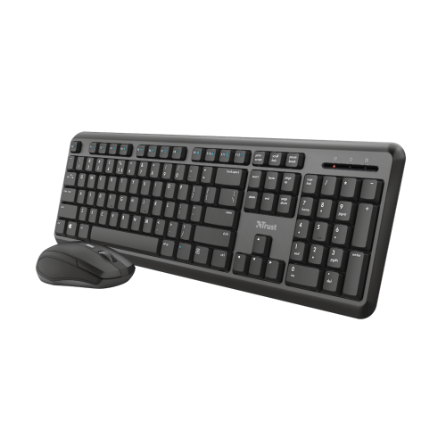 Trust Ody Wireless Silent Keyboard And Mouse Set 23942 1