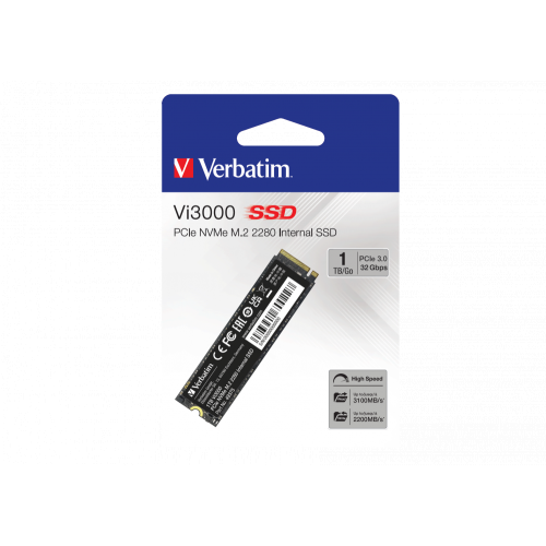 Verbatim Vi3000 Pcie Nvme M 2 Ssd 1tb 49375 1