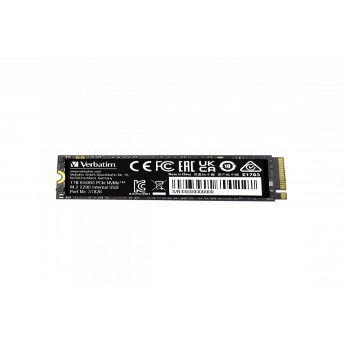 Verbatim Vi5000 Pcie4 Nvme M 2 Ssd 1tb 31826 1