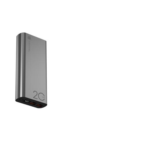 Portable Power Bank Navitel Pwr20 Al Silver 20000 Mah Pwr20 Al Silver 1