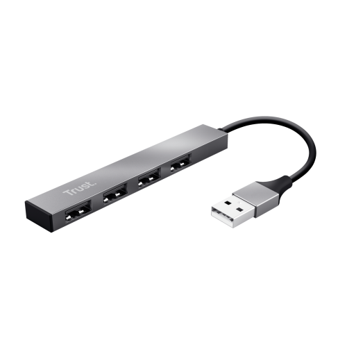 Trust Halyx Aluminium 4 Port Usb Hub 23786 1