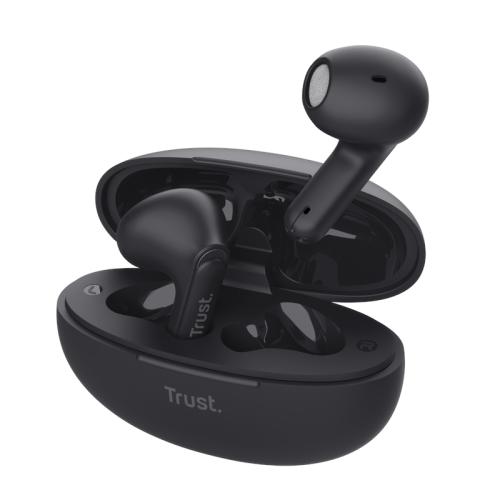 Trust Yavi Comfortable Wireless Bluetooth Earphones Black 25298 1