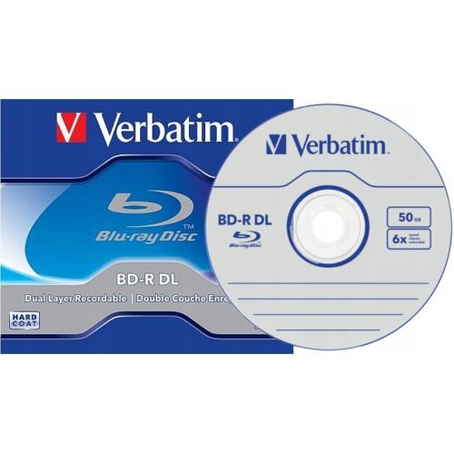 Verbatim Blu Ray Dl 6x 50gb Jc 1pk 43747 3