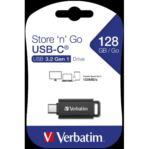 Verbatim Store N Go Usb C 3 2 Gen 1 Drive 128gb 49459 1