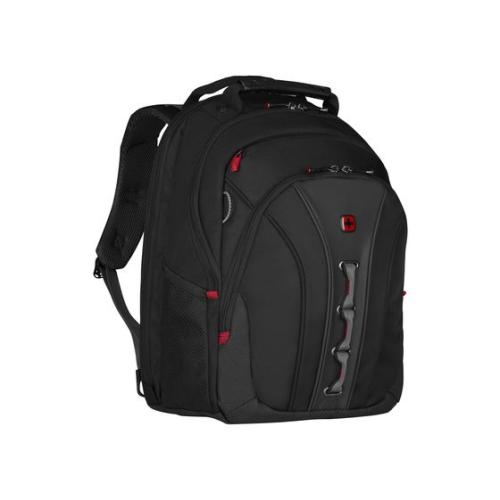 Wenger Legacy 16 Inch Computer Backpack Black Gray 600631 2