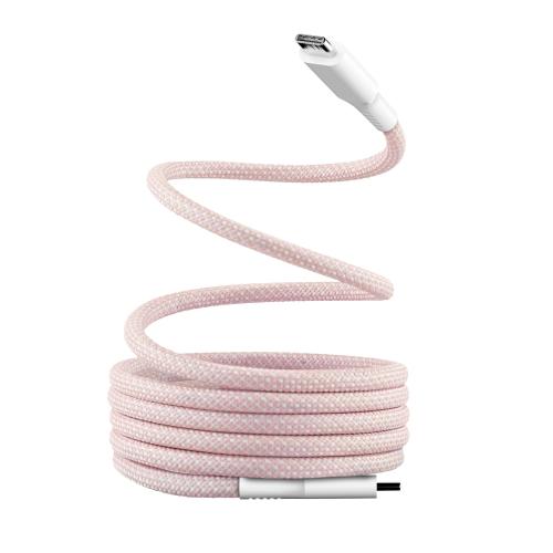 Tnb Usb C Usb C Cable 1 5m Magnetic Sheath Pink Tcpdmagpk 1