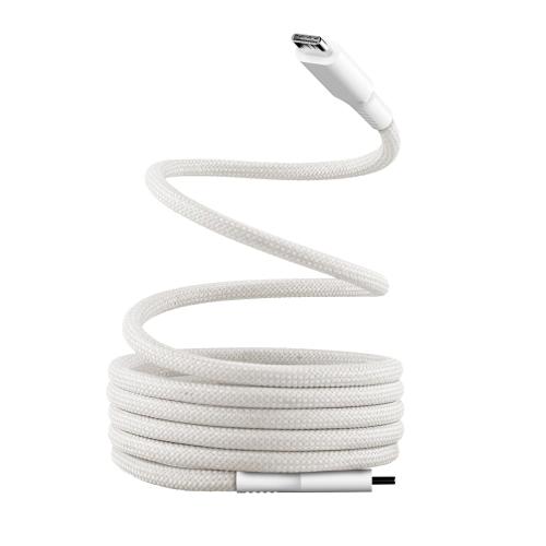 Tnb Usb C Usb C Cable 1 5m Magnetic Sheath White Tcpdmagwh 1