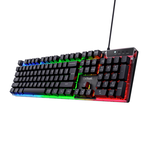 Trust Gxt 835 Azor Illuminated Gaming Keyboard 23651 1