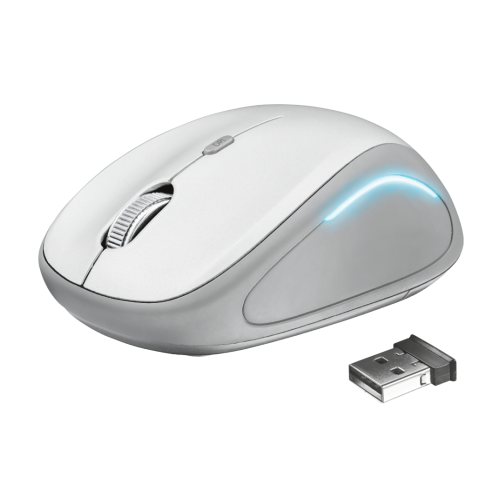 Trust Yvi Fx Wireless Mouse White 22335 1